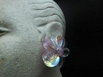 pink lucite set ears